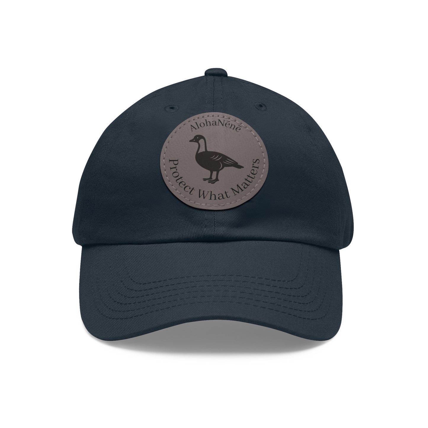 Protect What Matters Leather Patch Hat