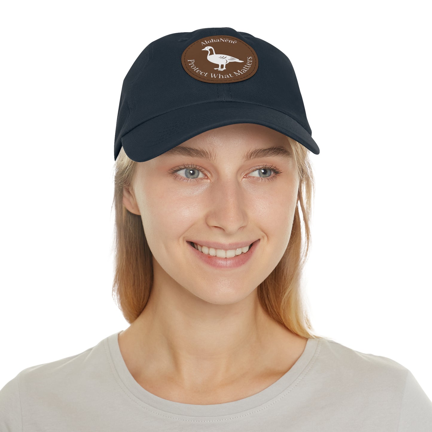 Protect What Matters Leather Patch Hat