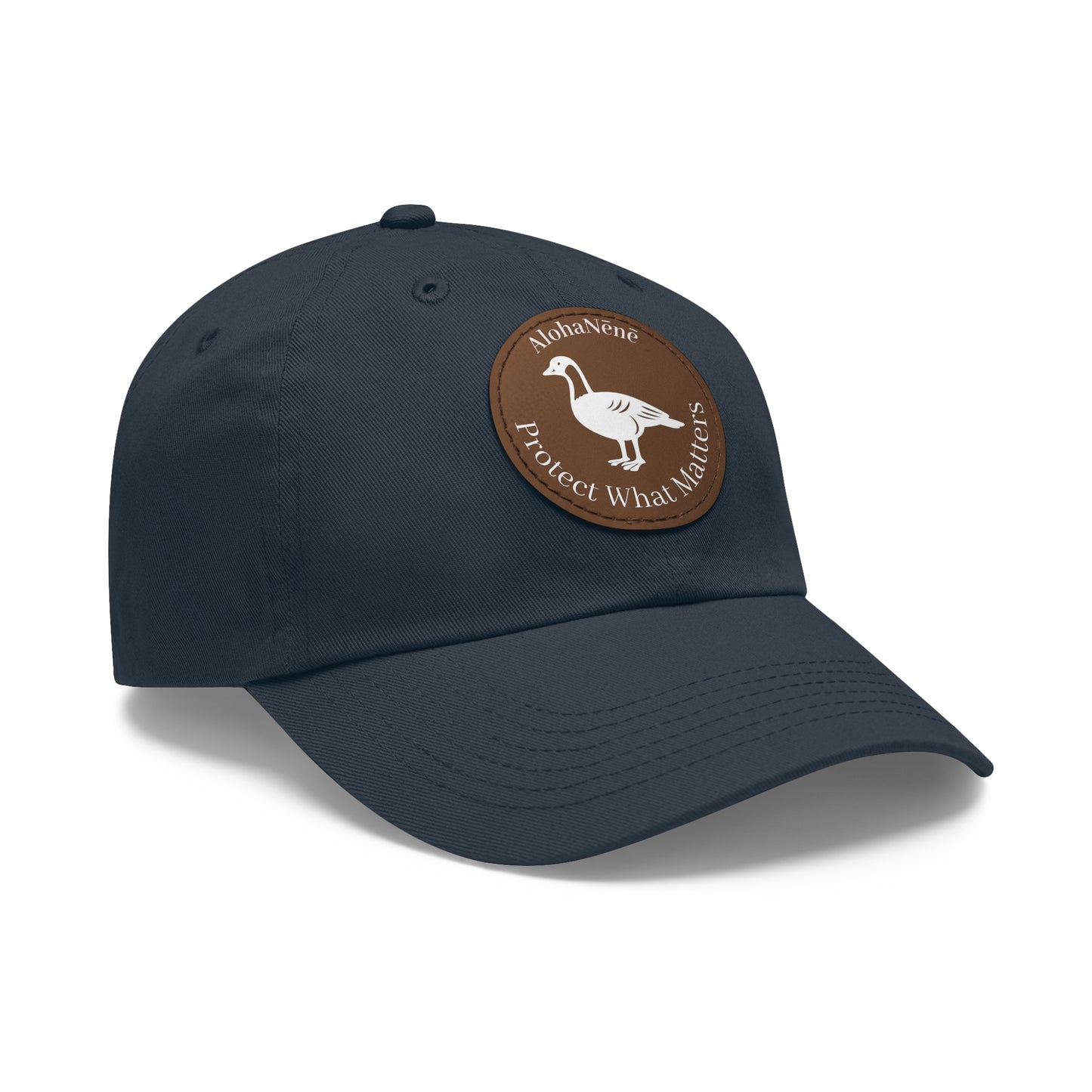 Protect What Matters Leather Patch Hat