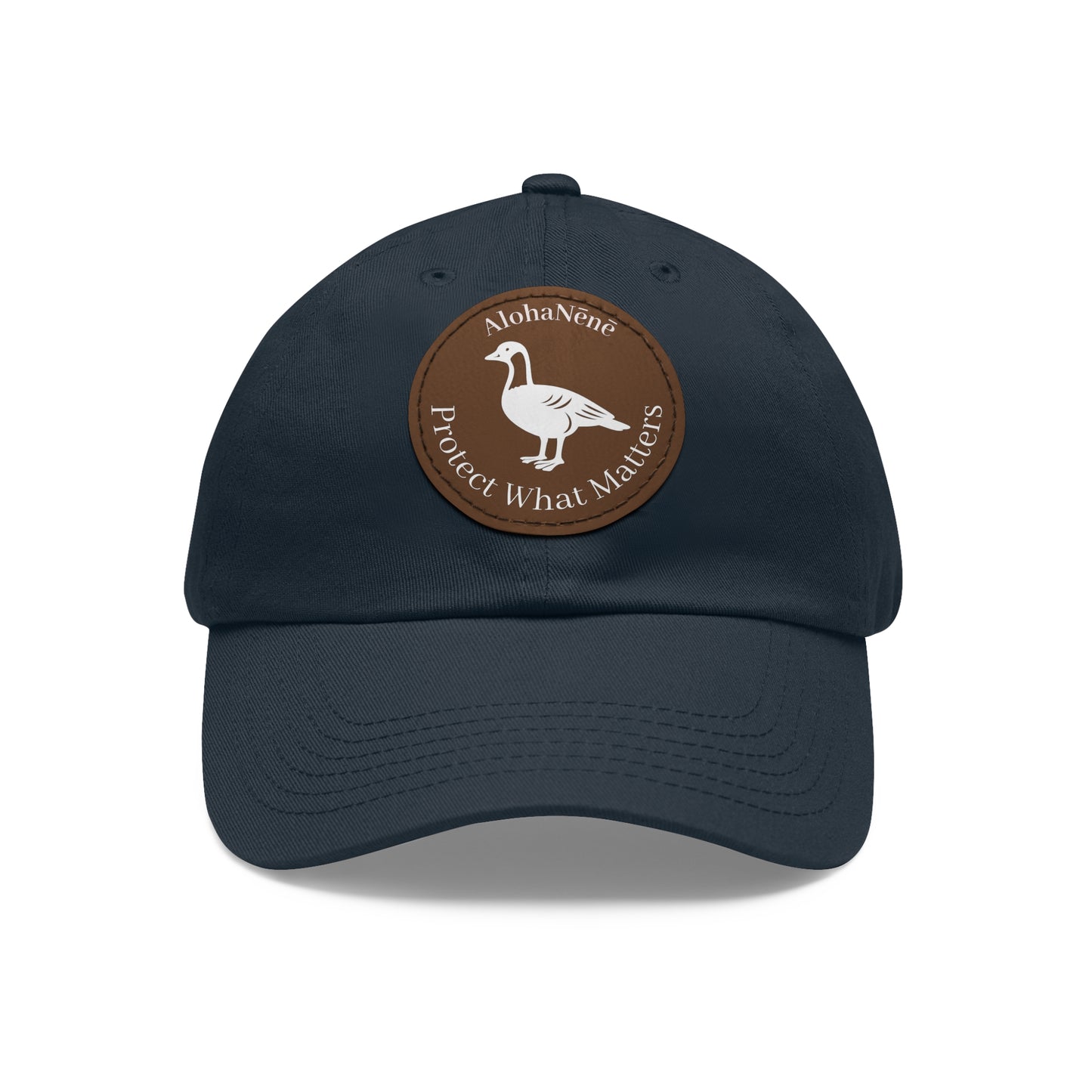 Protect What Matters Leather Patch Hat