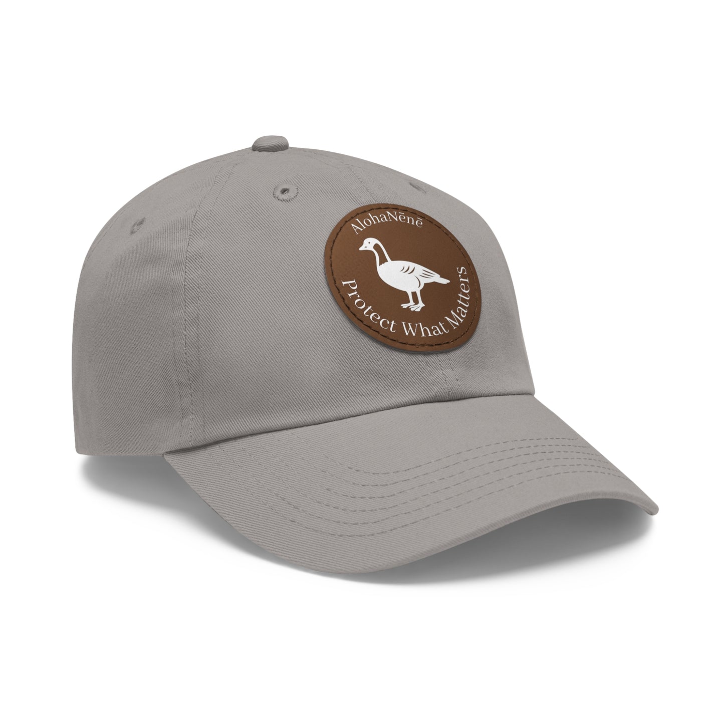 Protect What Matters Leather Patch Hat
